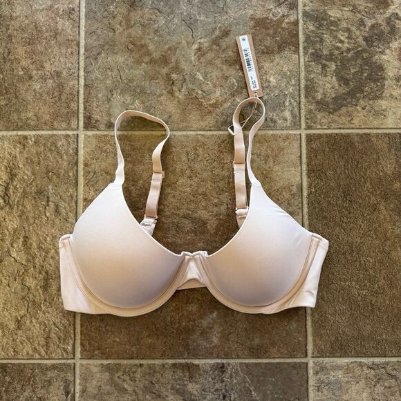 Skims Fits Everybody Scoop Plunge Bra Sand Size 36D - Picture 3 of 8